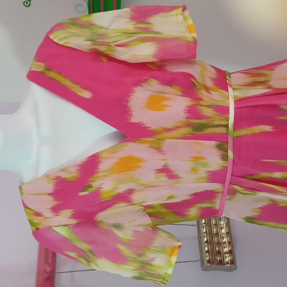 🆕️CAROLINA HERRERA silk dress sz 6 - Picture 5 of 9